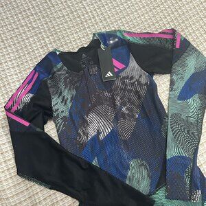 New Adidas Adizero Long Sleeve Speedsuit Running PrimeBlue HN8039 Size/M
